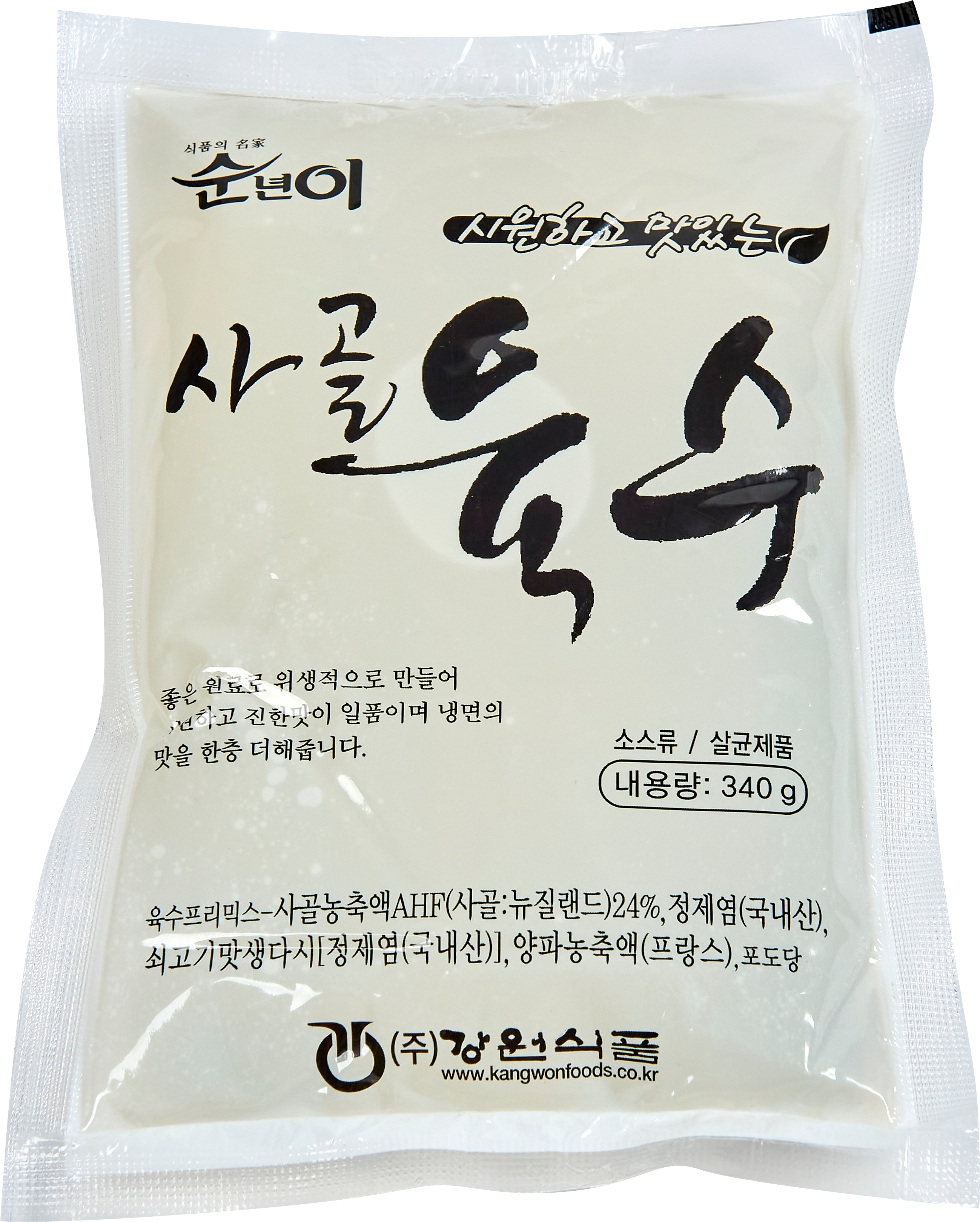 사골육수 [340g]